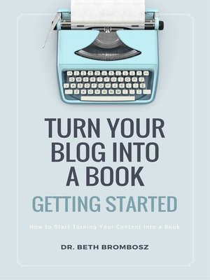 cover image of Turn Your Blog into a Book